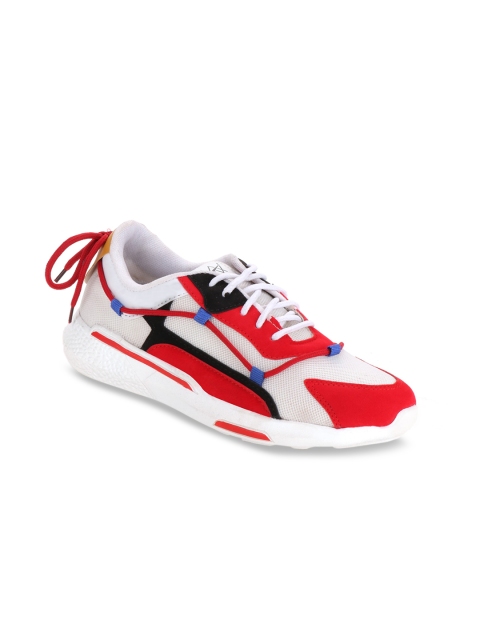 

Woakers Men Red & White Sneakers