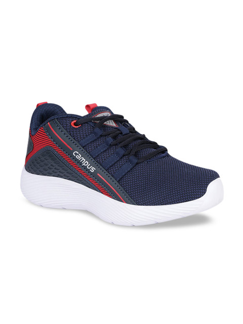 

Campus Men Navy Blue Mesh Running Shoes