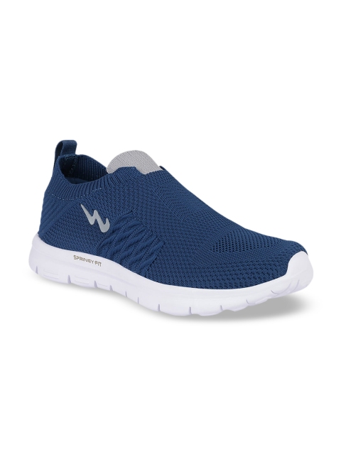 

Campus Women Blue Mesh Walking Shoes