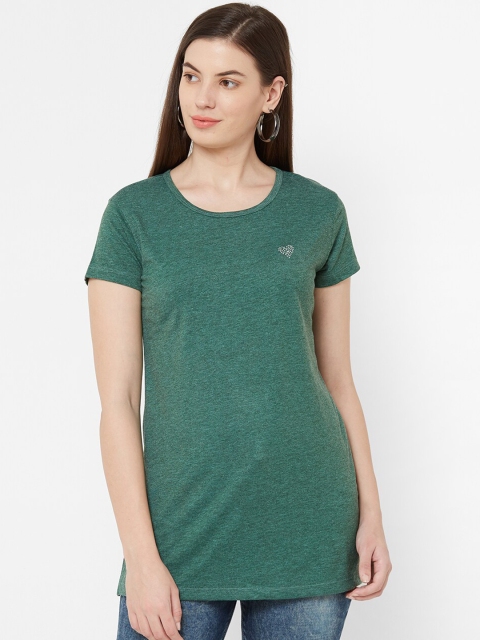 

Juliet Women Green Solid Top