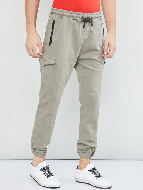 max Men Green Skinny Fit Mid-Rise Clean Look Jeans