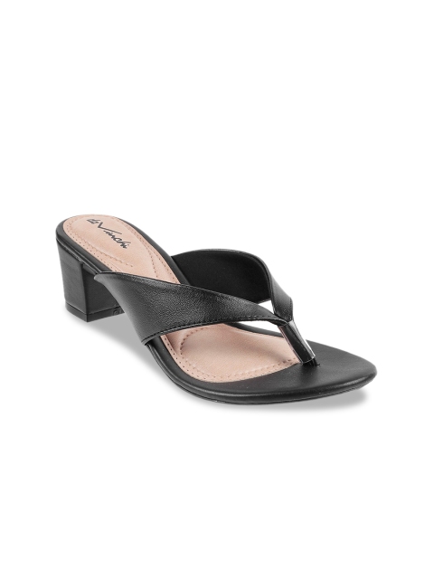 

DAVINCHI Women Black Woven Design Sandals