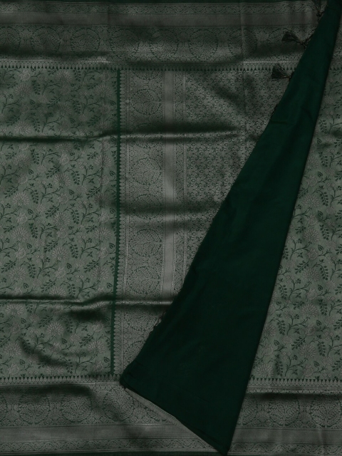 

Pothys Green & Silver-Coloured Art Silk Woven Design Saree