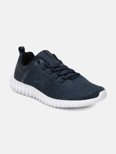 

Xtep Men Blue Textile Running Shoes