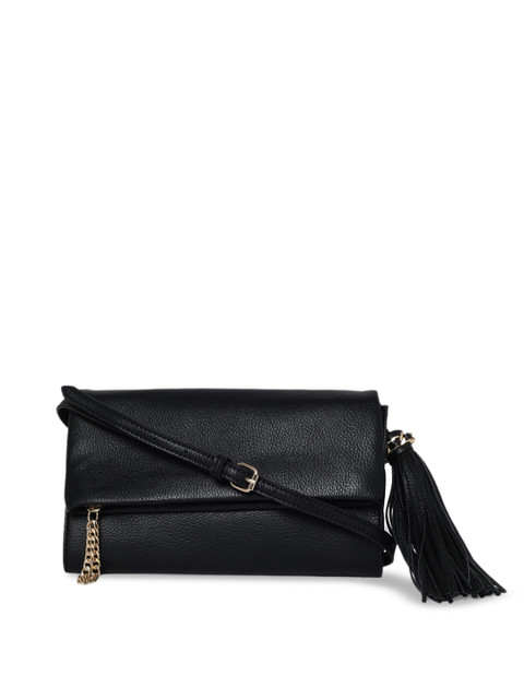 

ALDO Black Solid Clutch