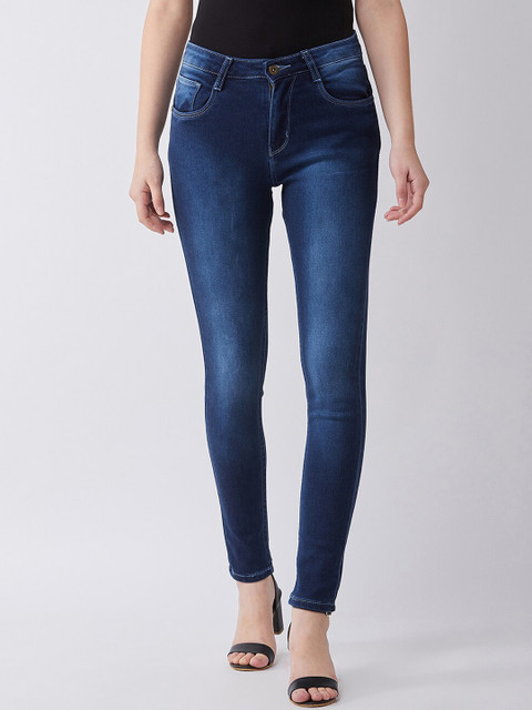 

C9 AIRWEAR Women Blue Skinny Fit Mid-Rise Clean Look Stretchable Jeans