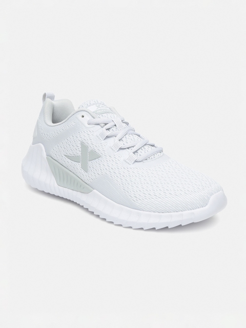 

Xtep Men White Textile Walking Shoes