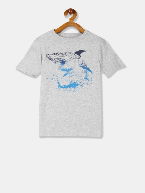 

GAP Boys Grey Short Sleeve Graphic T-Shirt