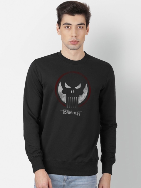 

Free Authority Men Black Punisher Printed Sweatshirt