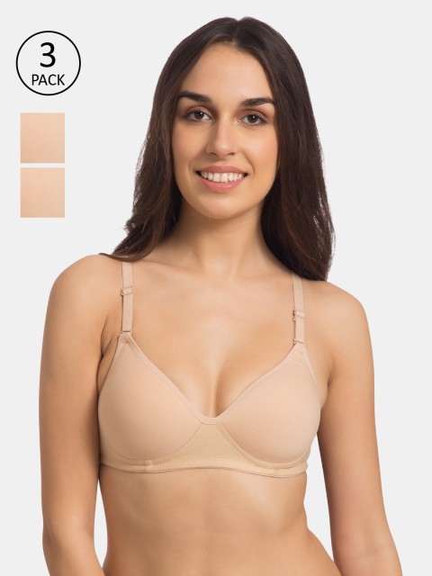 

Tweens Set of 3 Everyday Bra, Beige