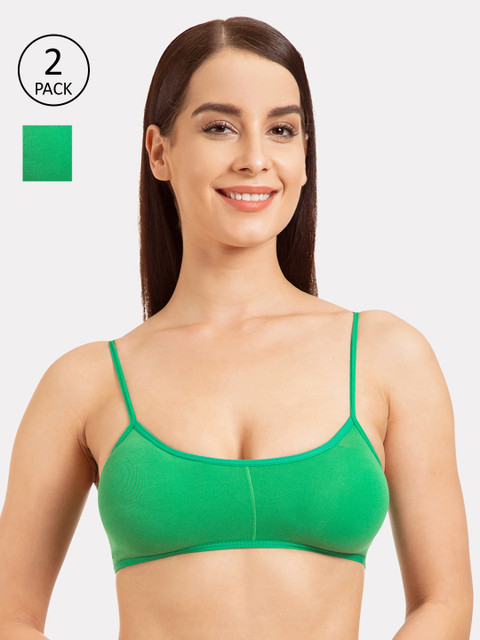 

Tweens Set of 2 Bra, Green