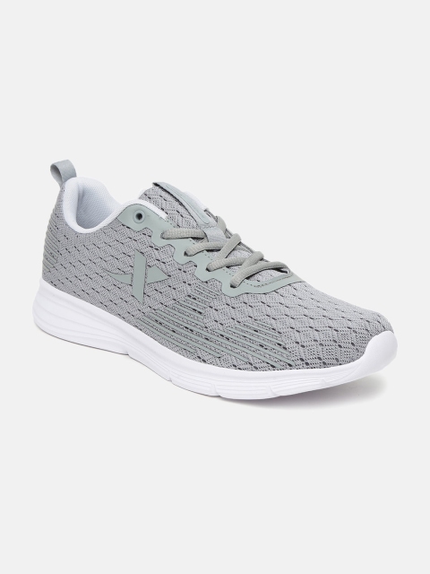 

Xtep Men Grey Textile Training or Gym Shoes