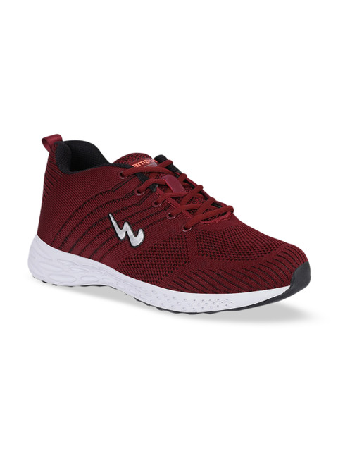 

Campus Men Red Mesh Running Shoes
