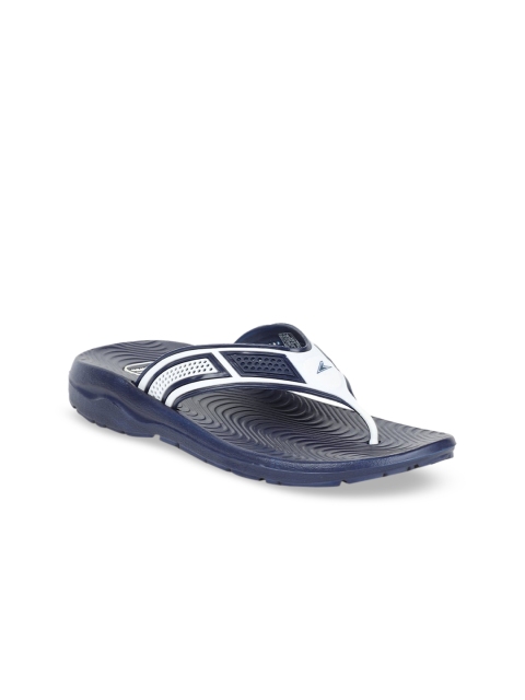 

Power Men Navy Blue Colourblocked Thong Flip-Flops