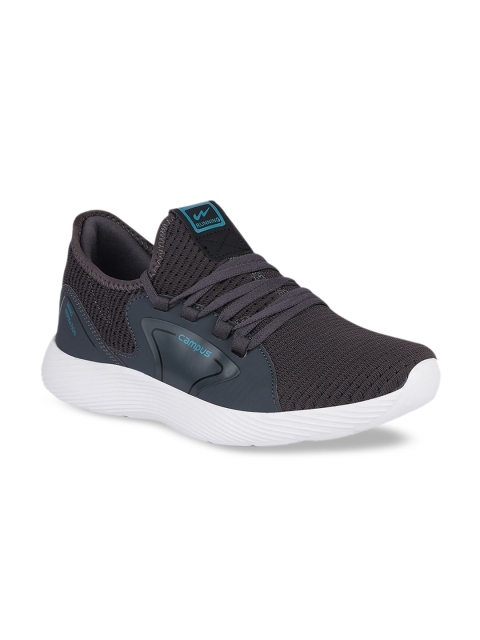 

Campus Men Grey Mesh Running Shoes