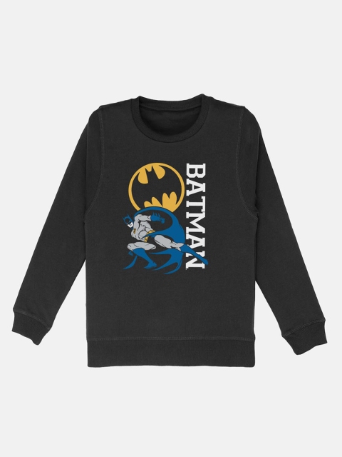 

Kids Ville Boys Black Printed Sweatshirt