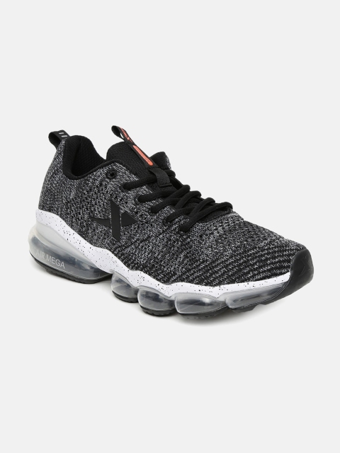 Xtep Men Grey Textile Running Shoes
