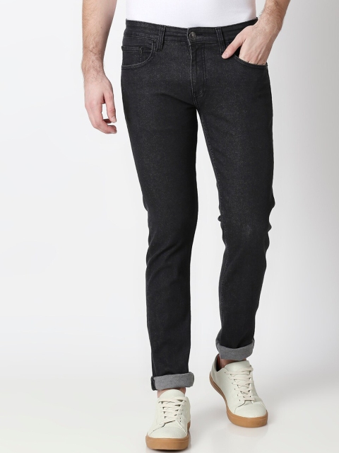 

Bewakoof Men Charcoal Regular Fit Mid-Rise Clean Look Jeans