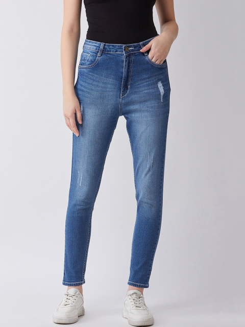 

C9 AIRWEAR Women Blue Skinny Fit Mid-Rise Clean Look Stretchable Jeans