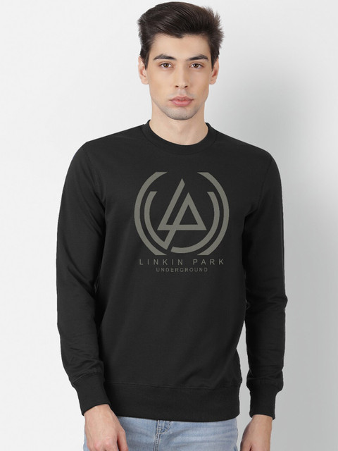 

Free Authority Linkin Park Men Black Printed Sweatshirt