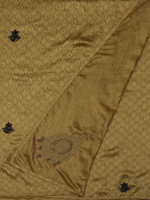 

Pothys Gold-Toned Printed Pure Silk Saree