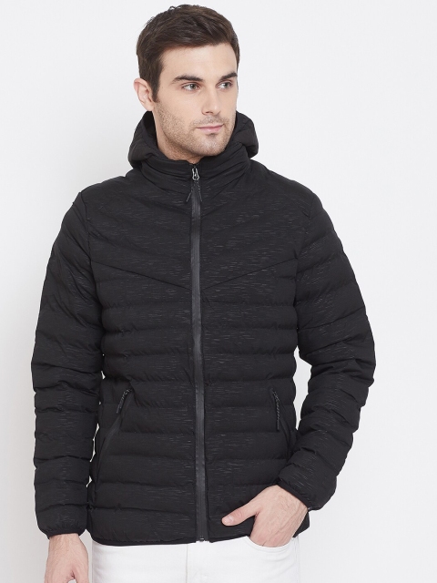 

Crimsoune Club Men Black Solid Padded Jacket