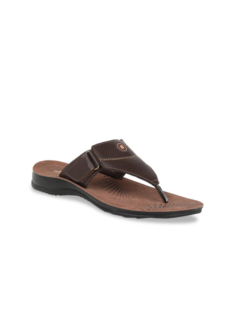 

Bata Men Brown Comfort Sandals