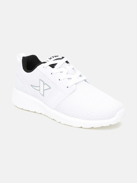

Xtep Women White Solid Sneakers
