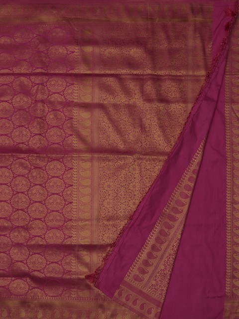 

Pothys Pink & Gold-Toned Art Silk Woven Design Saree
