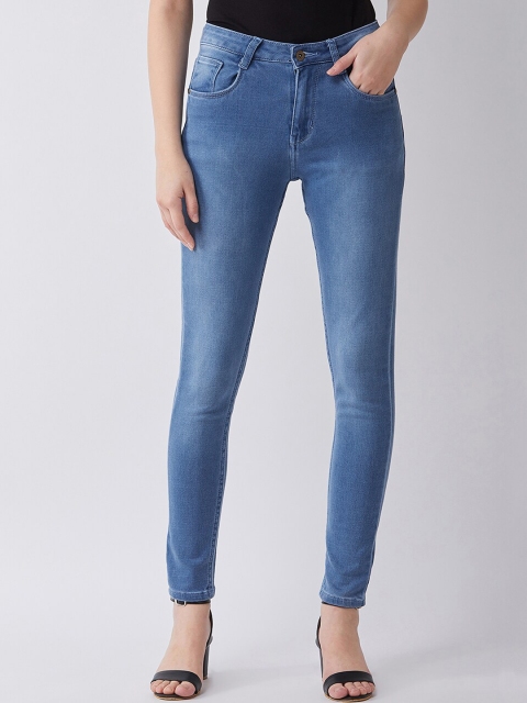 

C9 AIRWEAR Women Blue Skinny Fit Mid-Rise Clean Look Stretchable Jeans