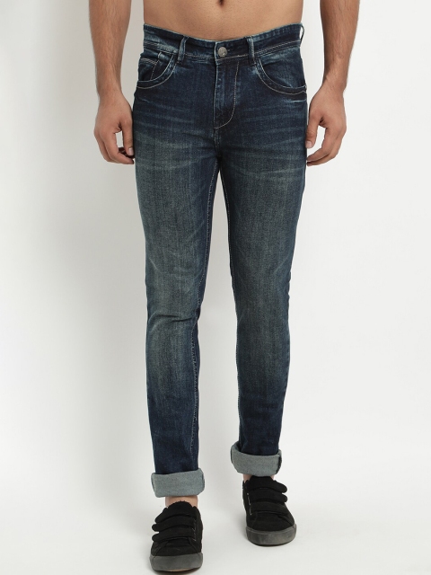 

COBB Men Navy Blue Slim Fit Mid-Rise Clean Look Jeans