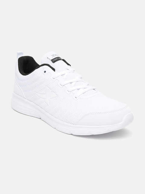 

Xtep Men White Textile Training or Gym Shoes