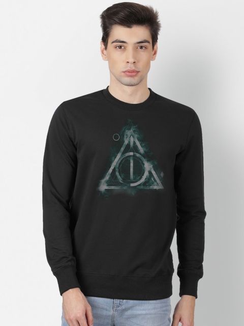 

Free Authority Men Black Harry Potter Printed Sweatshirt