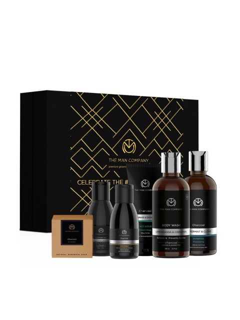 

THE MAN COMPANY Diwali Charcoal Gang Set, Black