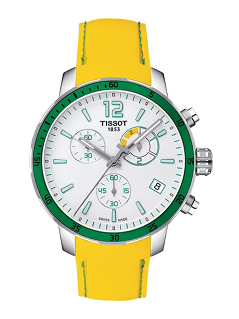 

TISSOT Men Silver-Toned Analogue Watch