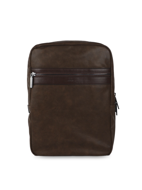 

ALDO Men Brown Solid Backpack