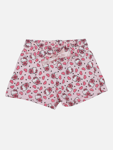 

Kids Ville Hello Kitty featured Pink Shorts for Girls