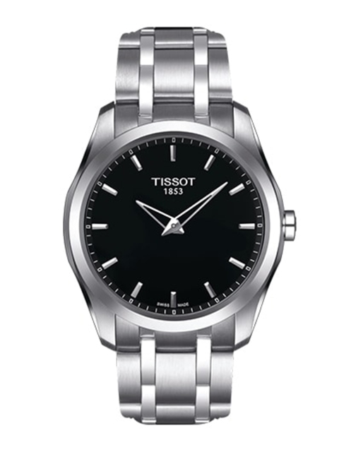 

TISSOT Men Black Analogue Watch T0354461105101