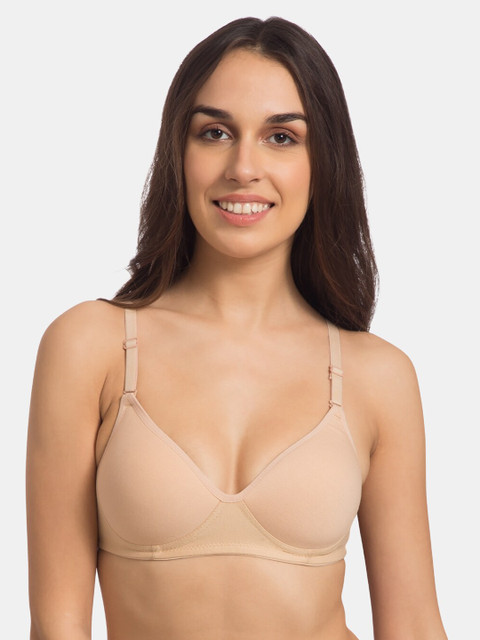 

Tweens Beige Solid Non-Wired Lightly Padded Everyday Bra TW-91100-SK-30B
