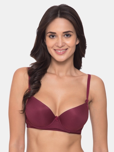 

Tweens Magenta Solid Underwired Heavily Padded Everyday Bra TW-91401-MG-30B