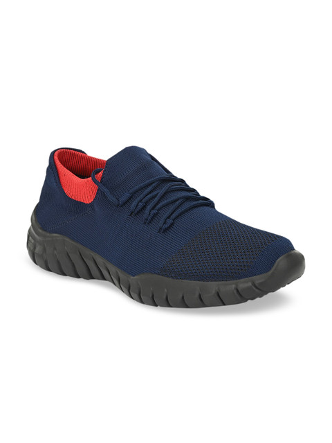 

AfroJack Men Blue Textile Running Shoes