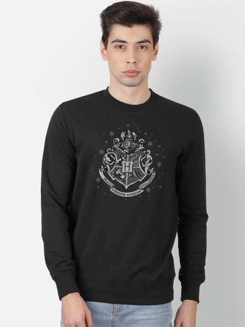

Free Authority Men Black Harry Potter Printed Sweatshirt