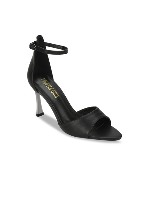 

Truffle Collection Women Black Solid Heels