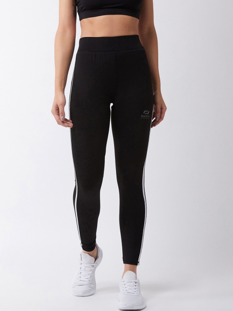 

Masch Sports Women Black Solid Rapid Dry Tights