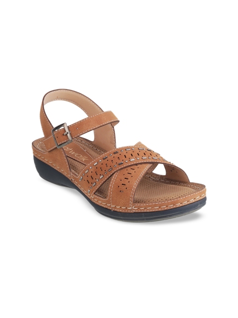 

Catwalk Women Tan Brown Embellished Heels