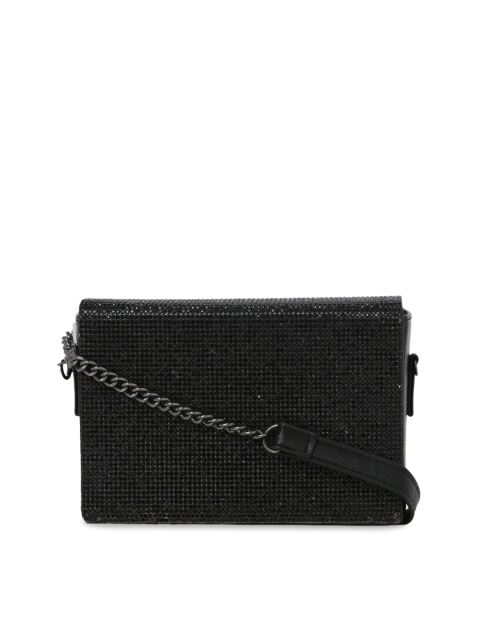 

ALDO Black Embellished Sling Bag