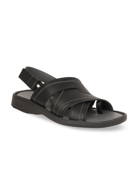 

Bata Men Black Comfort Sandals