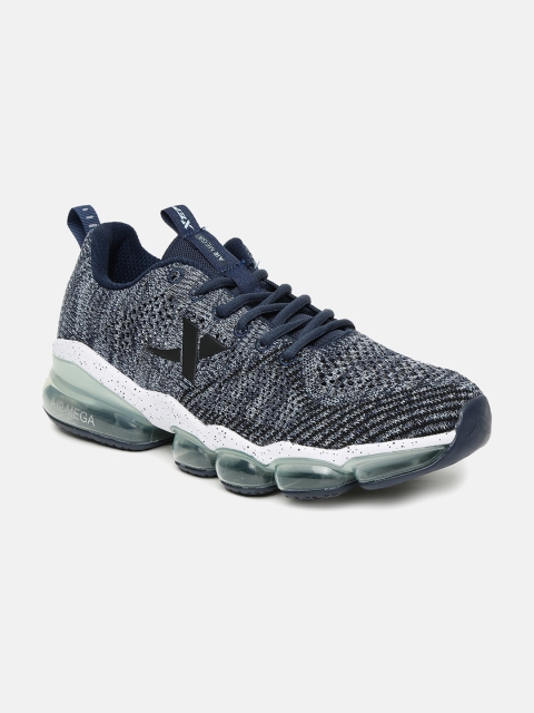 

Xtep Men Navy Blue Textile Running Shoes