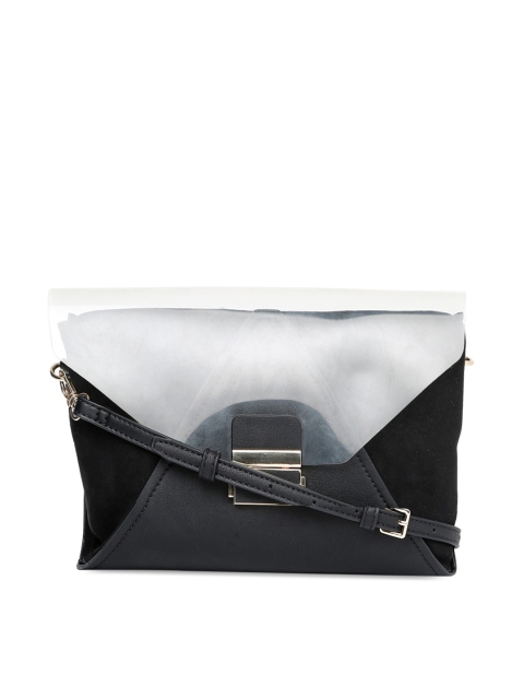 

ALDO Black Solid Clutch