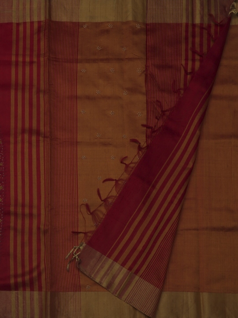 

Pothys Red & Black Pure Silk Woven Design Saree